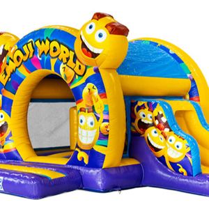 Bouncedome met slide Emoji Bouncedome met slide Emoji