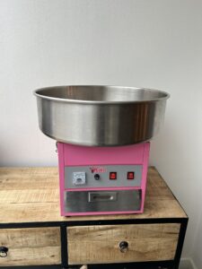 Suikerspinmachine roze
